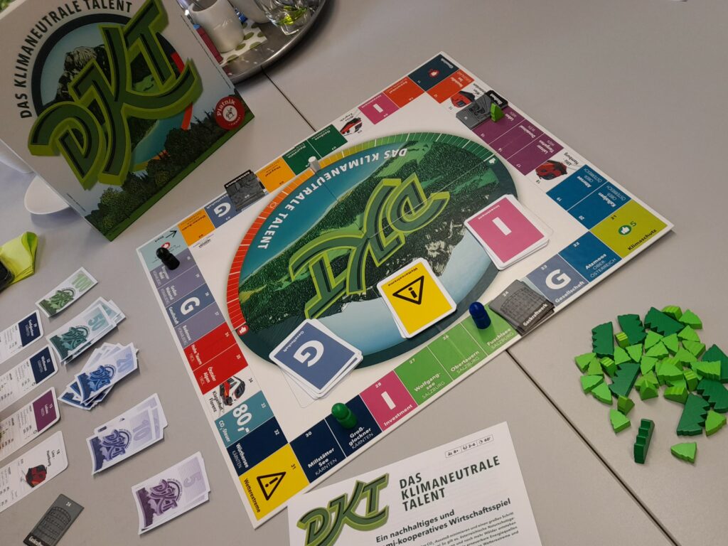 Blick auf das Spiel DKT von Piatnik